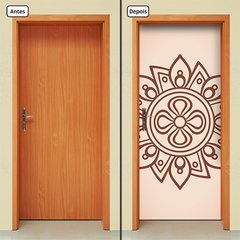 Adesivo Decorativo de Porta - Mandala - 279cnpt - comprar online