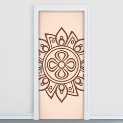 Adesivo Decorativo de Porta - Mandala - 279cnpt
