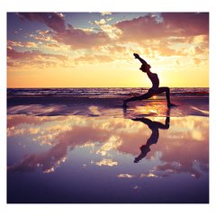Papel de Parede Yoga Pilates Exercício Saúde Sala Painel Adesivo - 280pc - comprar online