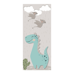 Adesivo Decorativo de Porta Dinossauros Dino Infantil Quarto - 2810mlpt na internet