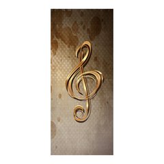 Adesivo Decorativo de Porta - Clave de Sol - Música - 282cnpt na internet