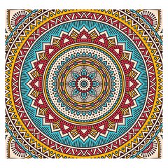 Papel de Parede Mandala Decorativa Sala Painel Adesivo - 282pc - comprar online
