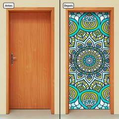 Adesivo Decorativo de Porta - Mandala - 287cnpt - comprar online