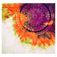 Papel de Parede Mandala Decorativa Sala Painel Adesivo - 288pc - comprar online