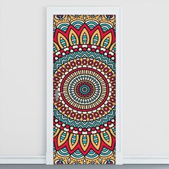 Adesivo Decorativo de Porta - Mandala - 290cnpt