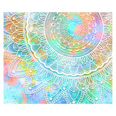 Papel de Parede Mandala Decorativa Sala Painel Adesivo - 290pc na internet