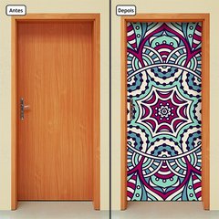 Adesivo Decorativo de Porta - Mandala - 291cnpt - comprar online