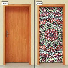 Adesivo Decorativo de Porta - Mandala - 292cnpt - comprar online