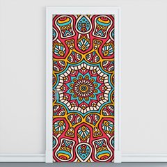 Adesivo Decorativo de Porta - Mandala - 293cnpt