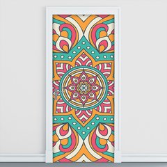 Adesivo Decorativo de Porta - Mandala - 297cnpt