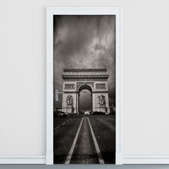 Adesivo Decorativo de Porta - Arco do Triunfo - 301cnpt