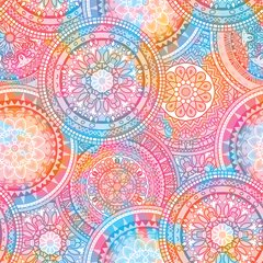 Papel de Parede Adesivo 3 Metros - Mandalas - Revestimento - 302ppd