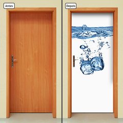 Adesivo Decorativo de Porta - Gelo - 306cnpt - comprar online