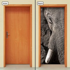 Adesivo Decorativo de Porta - Elefante - 307cnpt - comprar online