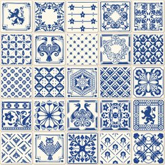 Papel de Parede Adesivo 3 Metros - Azulejo Português - Revestimento - 307ppz