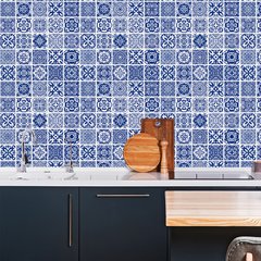 Papel de Parede Adesivo 3 Metros - Azulejo Português - Revestimento - 309ppz - comprar online