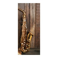Adesivo Decorativo de Porta - Saxofone - 311cnpt na internet