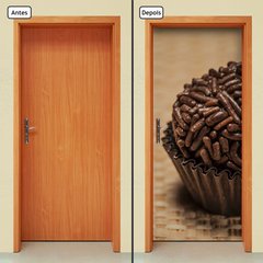 Adesivo Decorativo de Porta - Brigadeiro - Doce - 317cnpt - comprar online