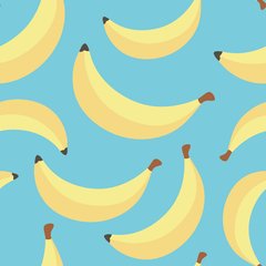 Papel de Parede Adesivo 3 Metros - Banana - Fruta - Cozinha - Revestimento - 318ppc