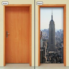 Adesivo Decorativo de Porta - Empire State Building - 331cnpt - comprar online