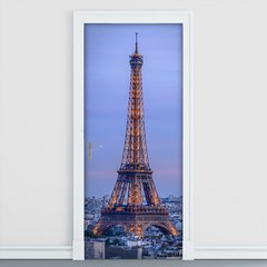 Adesivo Decorativo de Porta - Torre Eiffel - 334cnpt
