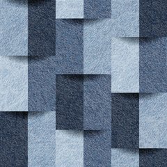 Papel de Parede Adesivo 3 Metros - Jeans - Abstrato - Revestimento - 335ppa