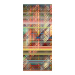 Adesivo Decorativo de Porta - Abstrato - Linhas - 337cnpt na internet