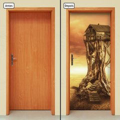 Adesivo Decorativo de Porta - Cabana - Fantasia - 339cnpt - comprar online