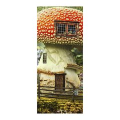 Adesivo Decorativo de Porta - Casa de Cogumelo - 341cnpt na internet