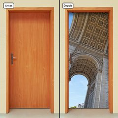 Adesivo Decorativo de Porta - Arco do Triunfo - 343cnpt - comprar online