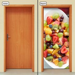 Adesivo Decorativo de Porta - Salada de Frutas - 345cnpt - comprar online