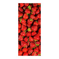 Adesivo Decorativo de Porta - Morangos - Fruta - 348cnpt na internet