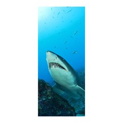 Adesivo Decorativo de Porta - Tubarão - 352cnpt na internet