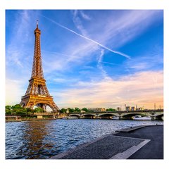 Papel de Parede Viagem Paris Torre Eiffel Sala Painel Adesivo - 353pc - comprar online