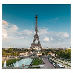 Papel de Parede Viagem Paris Torre Eiffel Sala Painel Adesivo - 355pc - comprar online