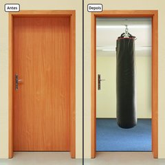 Adesivo Decorativo de Porta - Boxe - Esporte - 357cnpt - comprar online
