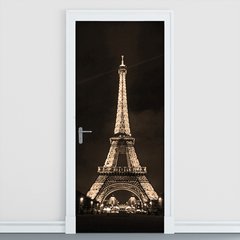 Adesivo Decorativo de Porta - Torre Eiffel - 366cnpt