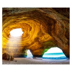 Papel de Parede Viagem Portugal Caverna Sala Painel Adesivo - 366pc na internet