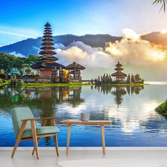 Papel de Parede Viagem Bali Indonésia Sala Painel Adesivo - 368pc