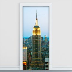 Adesivo Decorativo de Porta - Empire State Building - 370cnpt