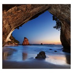 Papel de Parede Viagem Caverna Praia Mar Sala Painel Adesivo - 370pc - comprar online