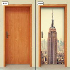 Adesivo Decorativo de Porta - Empire State Building - 371cnpt - comprar online