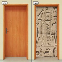 Adesivo Decorativo de Porta - Hieróglifo - 372cnpt - comprar online