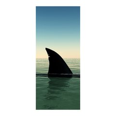 Adesivo Decorativo de Porta - Tubarão - 383cnpt na internet