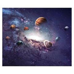 Papel de Parede Espaço Planetas Cosmos Sala Painel Adesivo - 385pc na internet