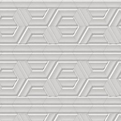 Papel de Parede Adesivo 3 Metros - Geométrico - Abstrato - Revestimento - 393ppa