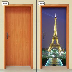 Adesivo Decorativo de Porta - Torre Eiffel - 398cnpt - comprar online