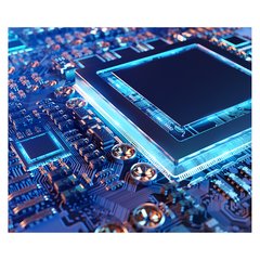 Papel de Parede Tecnologia Chip Hardware Sala Painel Adesivo - 403pc na internet