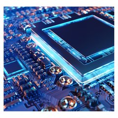 Papel de Parede Tecnologia Chip Hardware Sala Painel Adesivo - 403pc - comprar online