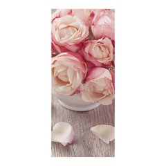 Adesivo Decorativo de Porta - Rosas - Flores - 406cnpt na internet